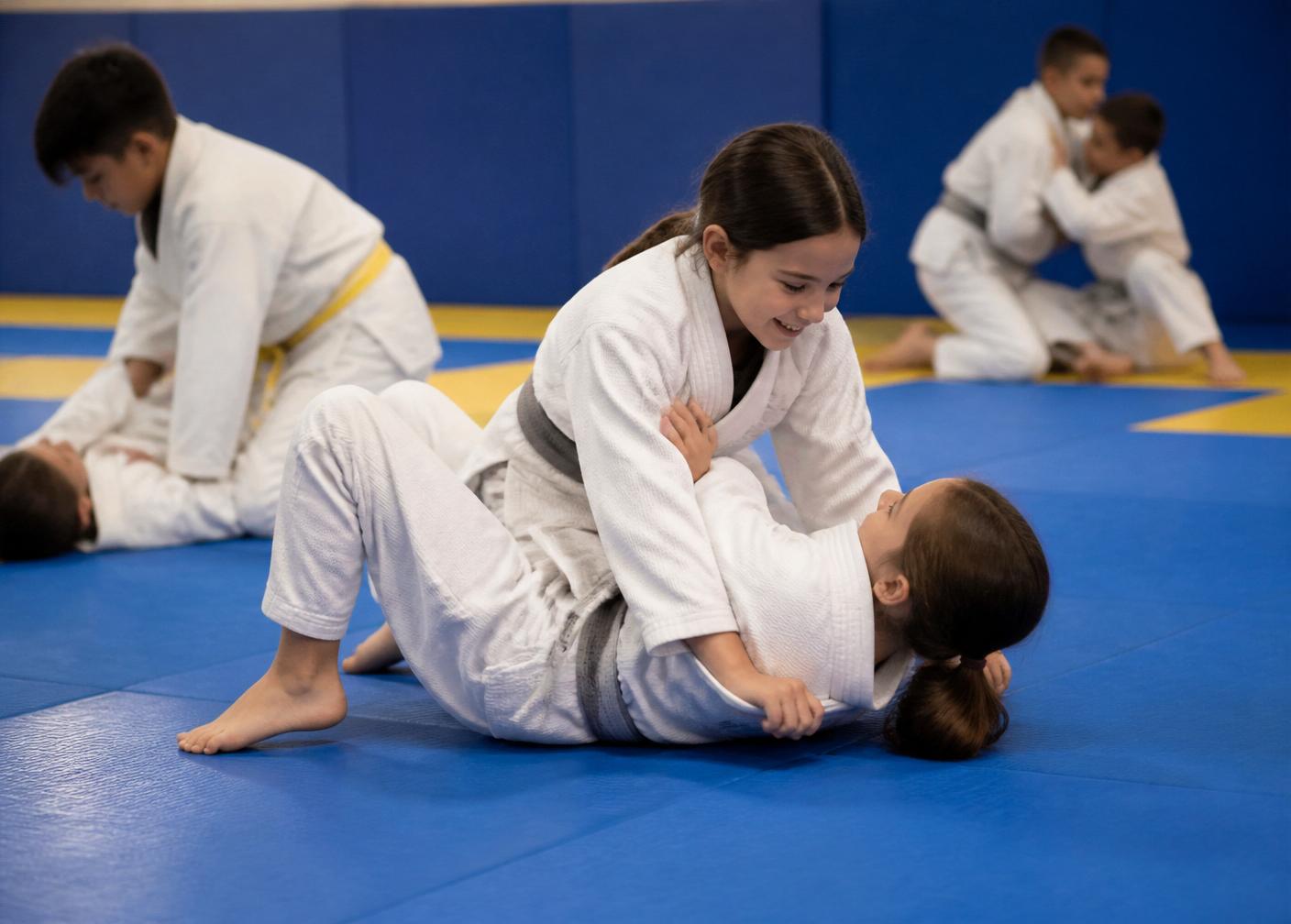 Kids jiu-jitsu klas